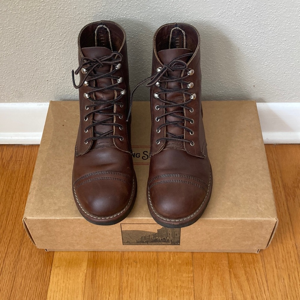 Red Wing Boots - women’s iron ranger size 7 heritage